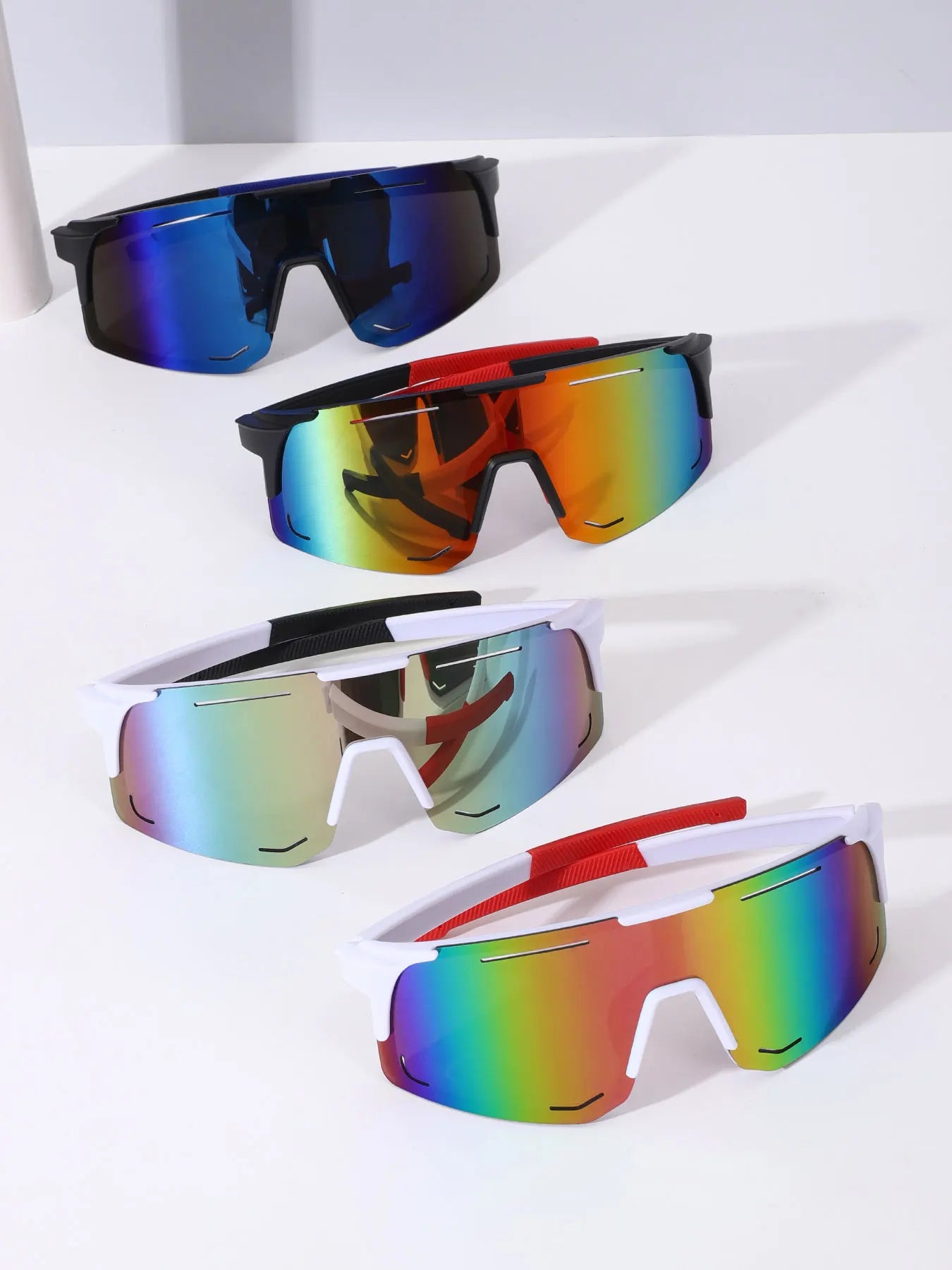 Polarized Cycling Sunglasses UV Protection Windproof Glasses For Men Women Polarized Lens Road Riding Bike Sport Glasses Eyewear